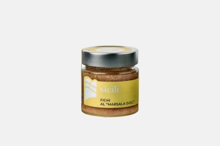 Rzemieślniczy Dżem z Fig z Winem Marsala D.O.C. 240 g Sicili