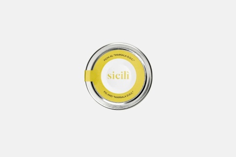 Rzemieślniczy Dżem z Fig z Winem Marsala D.O.C. 240 g Sicili